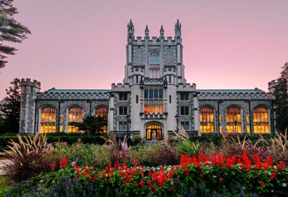 Image of Vassar College's campus