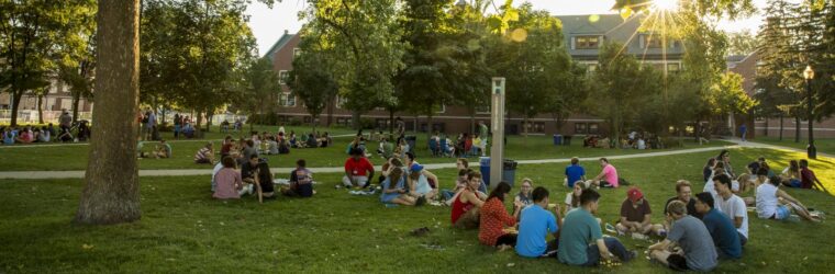 Image of Grinnell College's campus