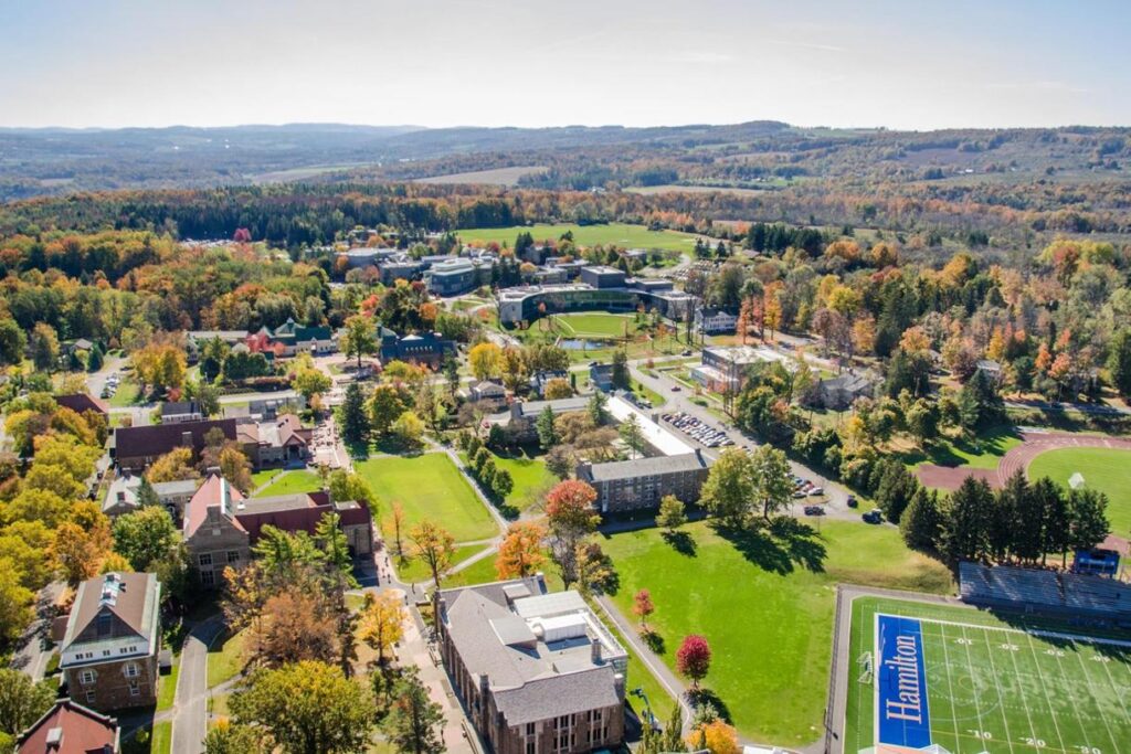 Image of Hamilton College's campus